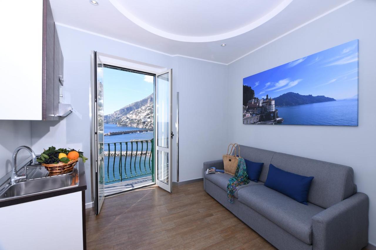 Appartamenti Casamalfi Vista Mare Luaran gambar