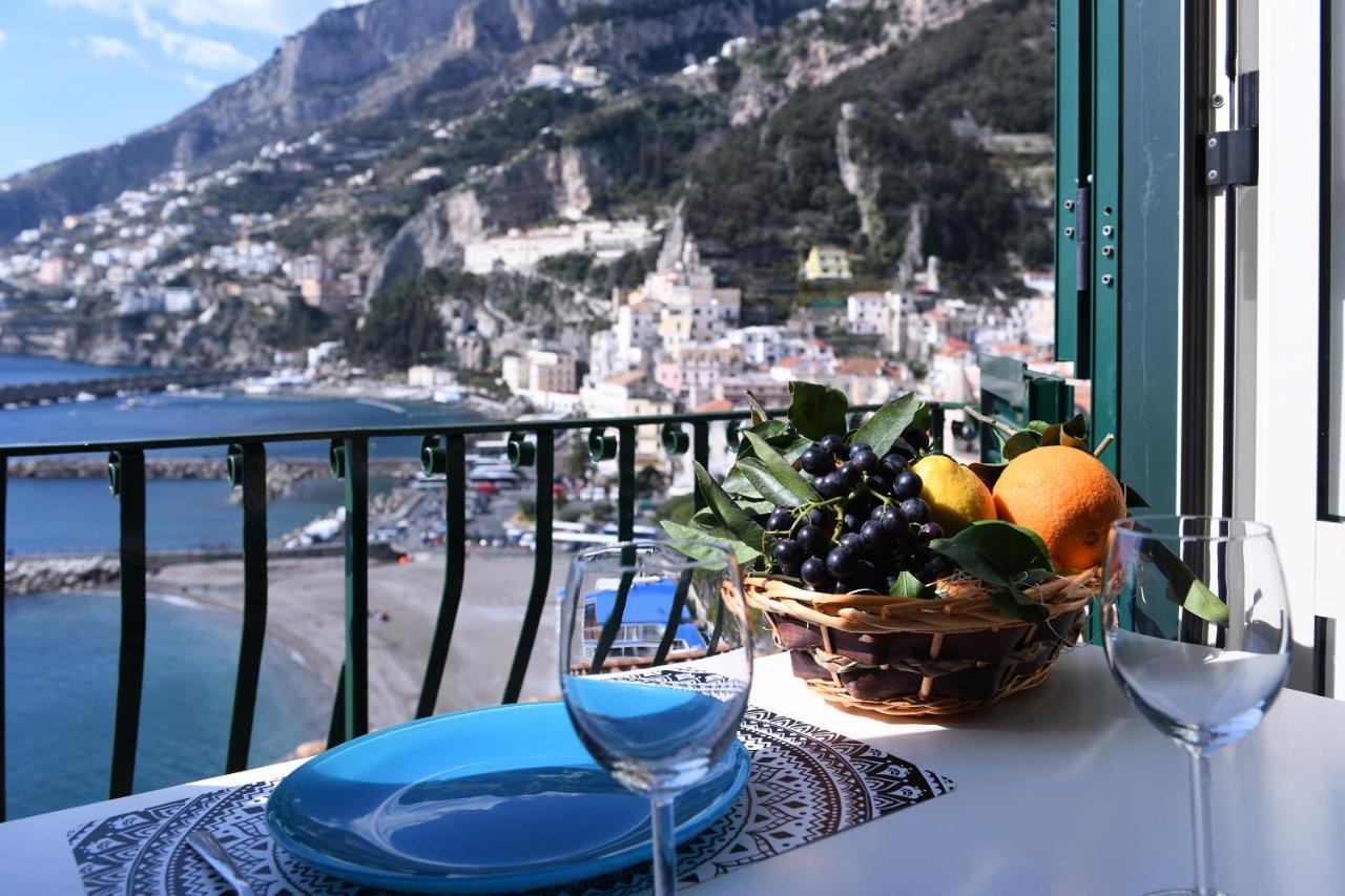 Appartamenti Casamalfi Vista Mare Luaran gambar