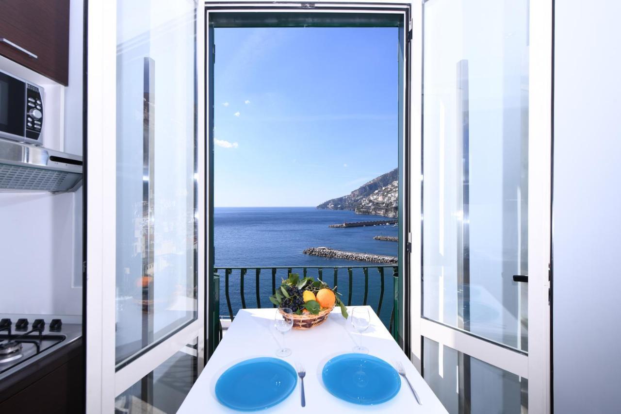 Appartamenti Casamalfi Vista Mare Luaran gambar